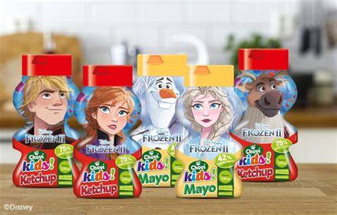 Envases de Choví Kids con personajes Disney