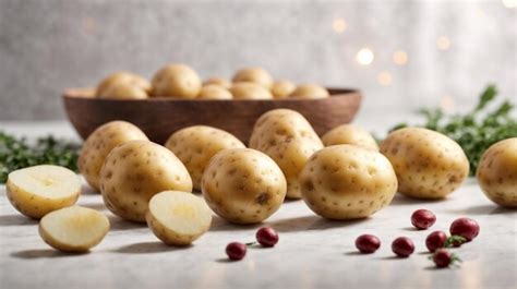 Brócoli fresco y patatas sobre una mesa de cocina