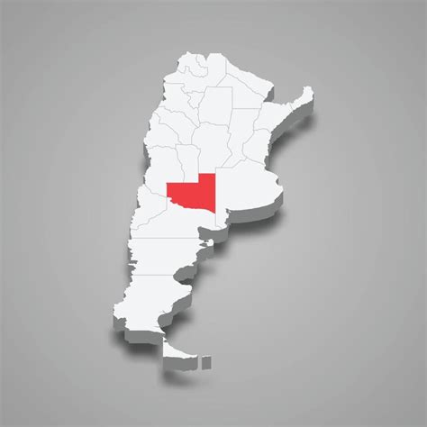 Mapa de la Pampa Argentina con ganado