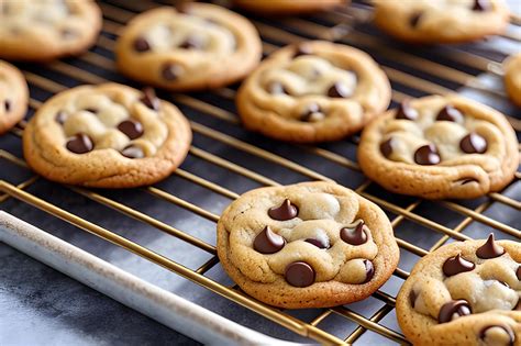 bandeja de galletas horneadas perfectamente