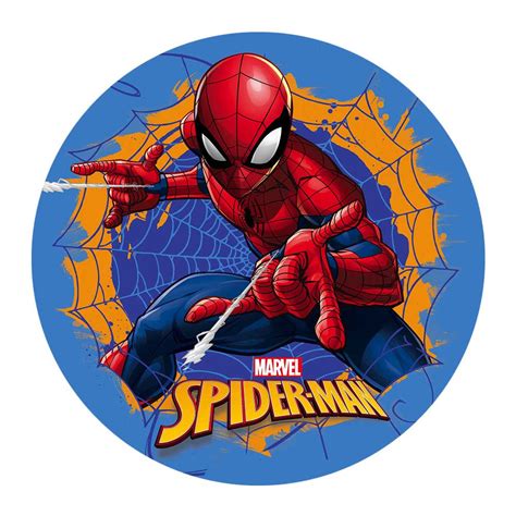 Oblea de Spiderman para tarta
