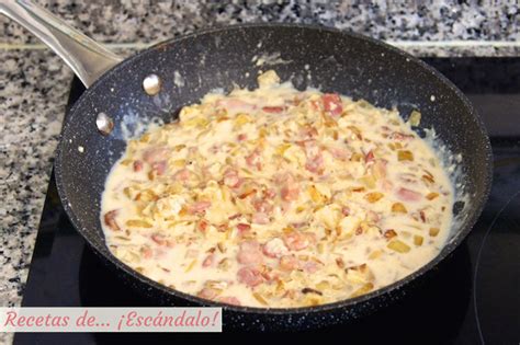 Ingredientes de la salsa Carbonara
