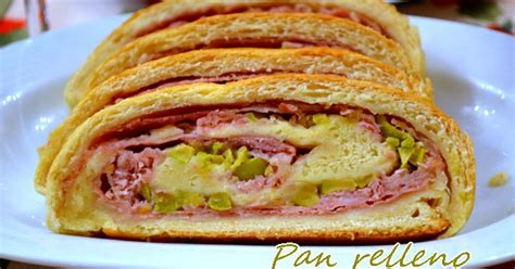 Pan relleno con variedad de rellenos