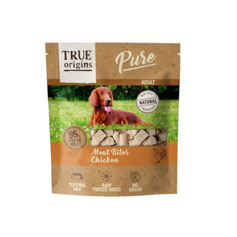 Tabla nutricional de True Origins Pure Salmón para perros
