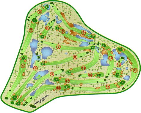 Mapa de ubicación del Club de Campo Alicante en Mutxamel