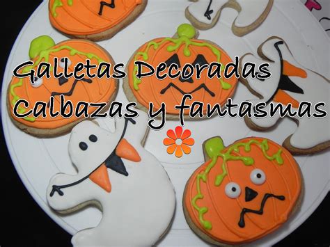 Galletas fantasmas decoradas con fondant y ojos comestibles