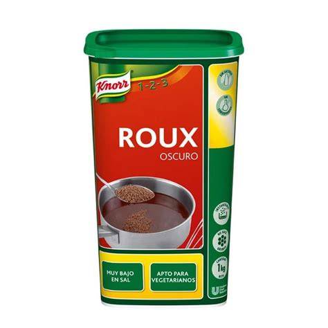 Comparación de roux claro y oscuro