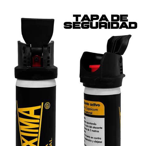 Medidas de seguridad al usar gas pimienta