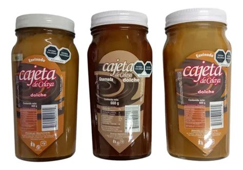Variedades de cajeta: vainilla, quemada y envinada
