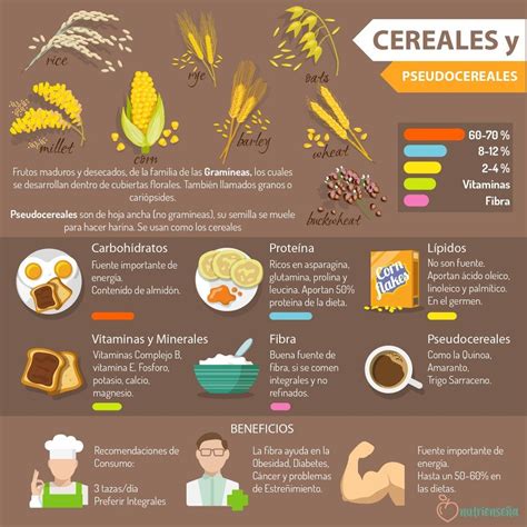 Infografía sobre cómo combinar legumbres y cereales