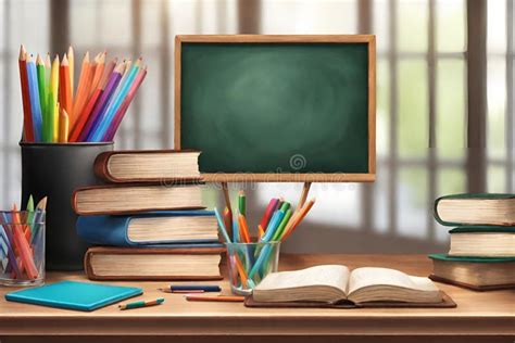 Organización de un escritorio con materiales de dibujo y escritura
