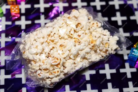 Bolsa de palomitas de maíz estilo cine