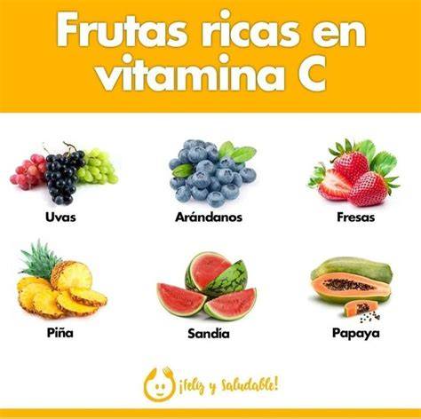 Frutas ricas en vitamina C