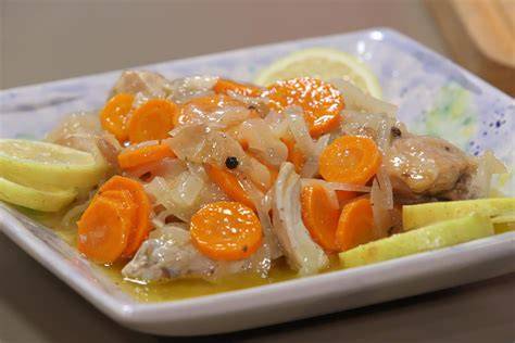 Ingredientes de un escabeche tradicional