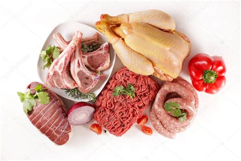 Variedad de carnes picadas