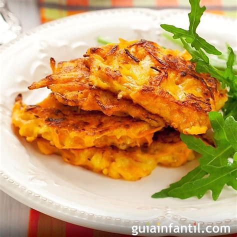 Ingredientes para tortitas de zanahoria
