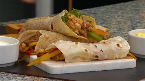 Proceso de preparación de fajitas sin gluten