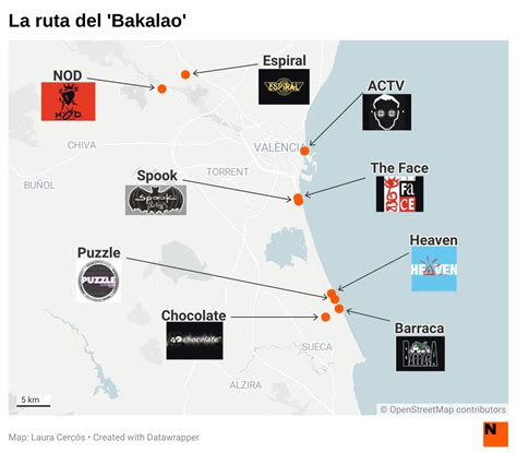 Cartel de discoteca de la Ruta del Bakalao