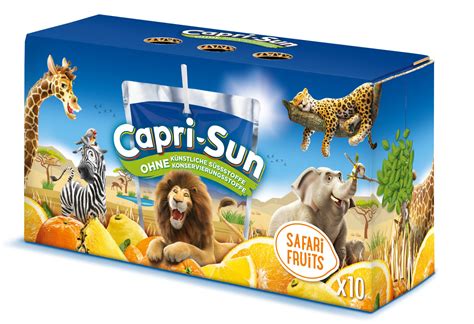 paquete de zumos Capri-Sun Safari