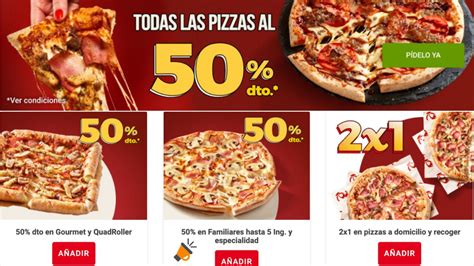 Ofertas y promociones de Telepizza