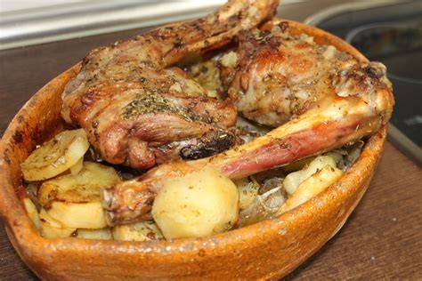 Cabrito asado al horno