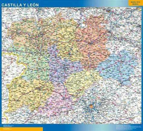 Mapa de Castilla y León mostrando las principales zonas de cultivo de legumbres