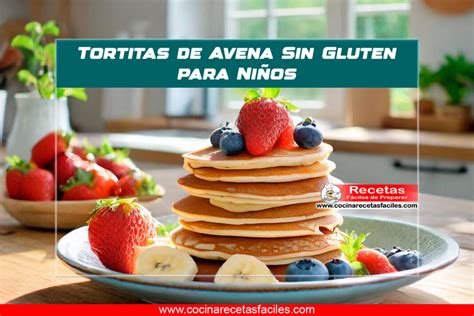 Tortitas sin gluten con frutas y sirope