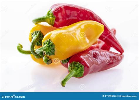 Pimientos rojos frescos