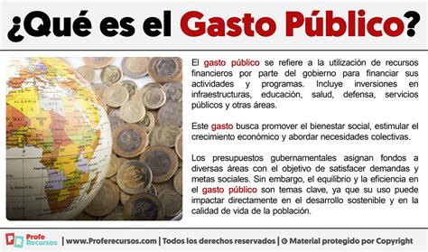 El gasto público y su impacto en la sociedad