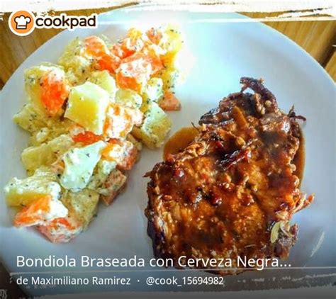 Bondiola braseada glaseada con salsa barbacoa