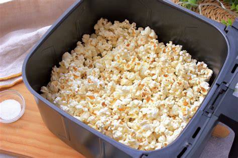 Palomitas de maíz hechas en freidora de aire
