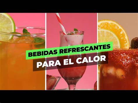Variedad de bebidas frías para acompañar la barbacoa