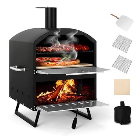Mini horno de leña portátil para mesa