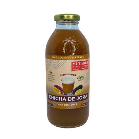 Chicha de jora lista para beber