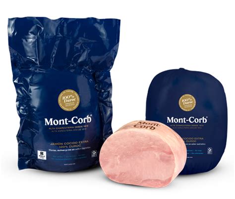 Envase de jamón cocido Mont Corb