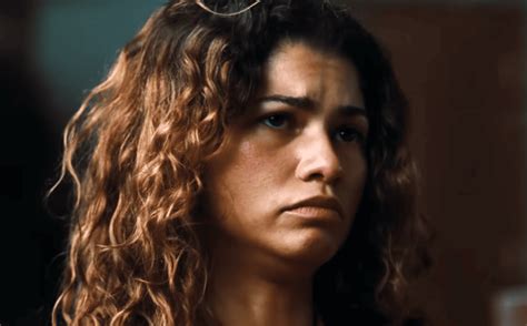 Zendaya como Rue Bennett en la tercera temporada de Euphoria