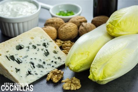 Relleno de queso roquefort y nueces