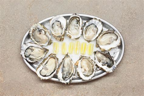 Plato de ostras frescas en Le Wepler