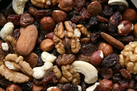 Surtido de frutos secos para repostería