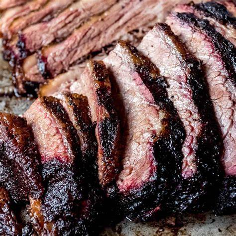 Brisket cubierto con rub de especias