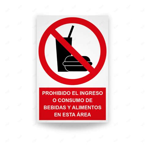 Señal de prohibición de entrada de alimentos y bebidas en un cine