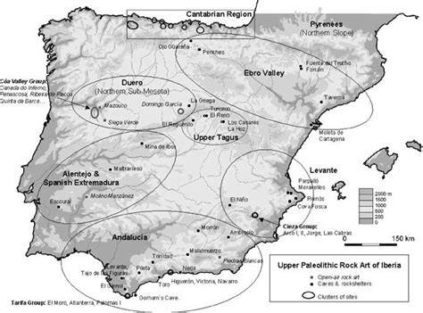Mapa de las principales zonas de producción de cerdo ibérico en la península ibérica