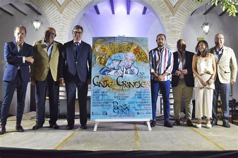 Jerónimo Velasco 'Pecholata' en la presentación del cartel del LVII Gazpacho de Morón