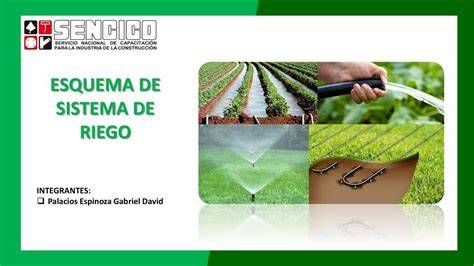 Esquema de riego invernal