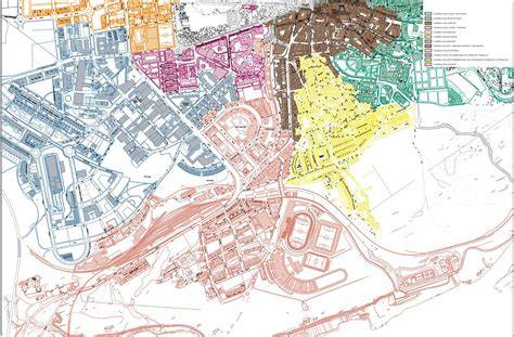 Mapa de las doce Cuadrillas de Soria