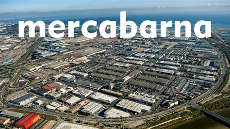 Mapa de ubicación de Mercabarna en Barcelona
