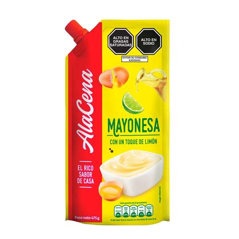 Envase de Mayonesa Alacena 475g