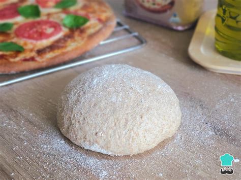 Masa de pizza de espelta integral