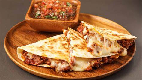 Quesadillas variadas con diferentes rellenos