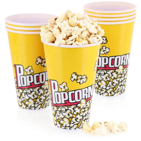 Cubos de palomitas personalizables para negocios